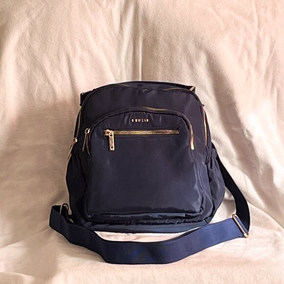 Kedzie Navy Adjustable Crossbody Purse - Picture 9 of 10
